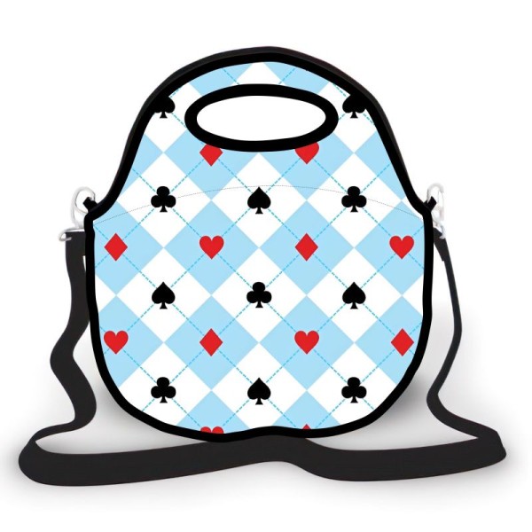 Bolsa Lancheira Alice no pais das maravilhas Mod.04 Bolsa Lancheira Alice no pais das maravilhas Mod.04