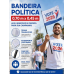 Bandeira Política Personalizada Média 0,70 x 0,45 m com Cabo de PVC Preto Bandeira Política Personalizada Média 0,70 x 0,45 m com Cabo de PVC Preto