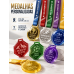 Medalhas Personalizadas em Acrílico com Fita de Cetim